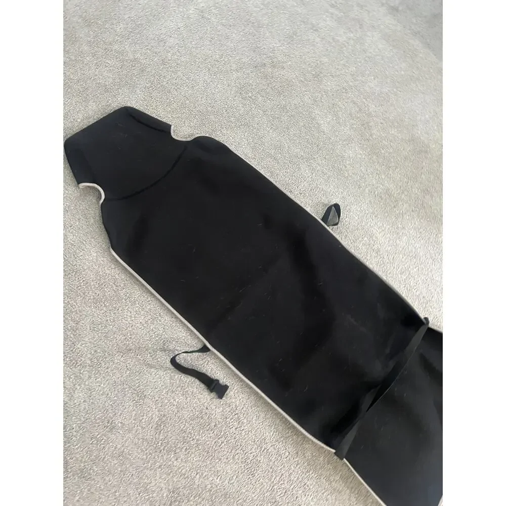 Seat Cover Black Nylon Buckles Animal Universal Fit Waterproof Bucket Seat Dog
